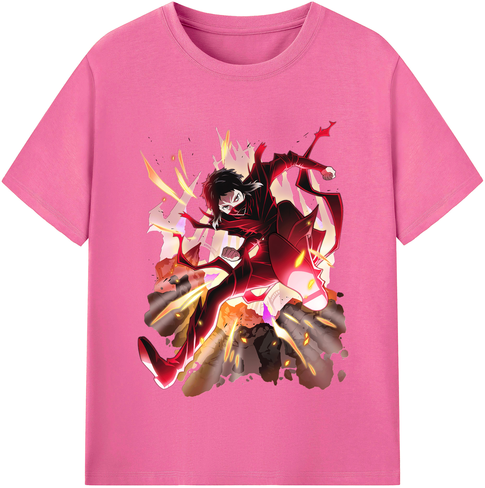 （画像用） 文豪ストレイドッグス Bungo Stray Dogs レディースカジュアルプリントTシャツ（綿100％）